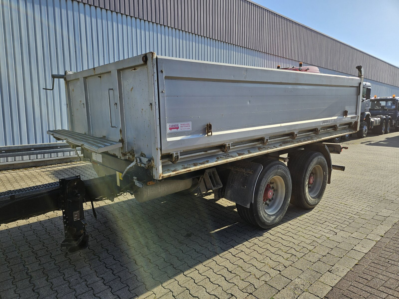 Carnehl CTK/A CTK/A, Alu-Bordwände, Rollplane, ca. 10m³ - Remolque volquete: foto 1 Carnehl CTK/A CTK/A, Alu-Bordwände, Rollplane, ca. 10m³ - Remolque volquete: foto 1