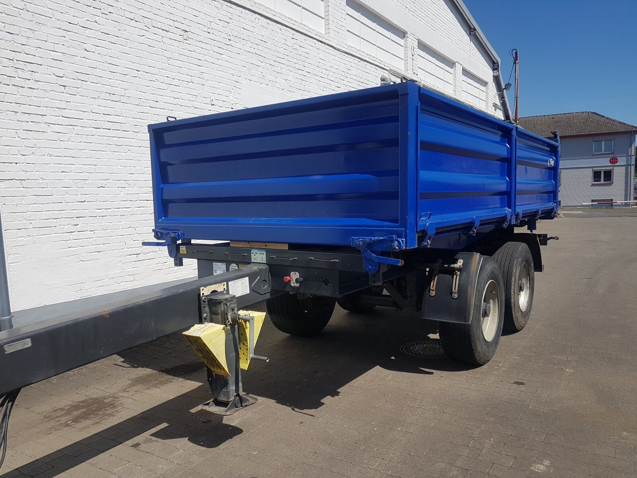 Fliegl TSK 180 TSK 180 - Remolque plataforma/ Caja abierta: foto 2 Fliegl TSK 180 TSK 180 - Remolque plataforma/ Caja abierta: foto 2
