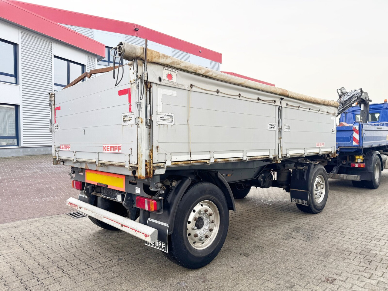 Remolque volquete Kempf HKD 18 HKD 18, Alu-Bordwände ca. 13m³: foto 12