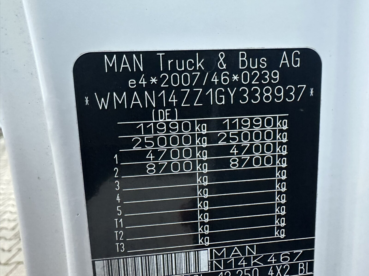 MAN TGL 12.250 4x2 BL TGL 12.250 4x2 BL, Palfinger Abroller P 07-25MPA, 2xAHK-ÖL - Camión multibasculante: foto 5 MAN TGL 12.250 4x2 BL TGL 12.250 4x2 BL, Palfinger Abroller P 07-25MPA, 2xAHK-ÖL - Camión multibasculante: foto 5