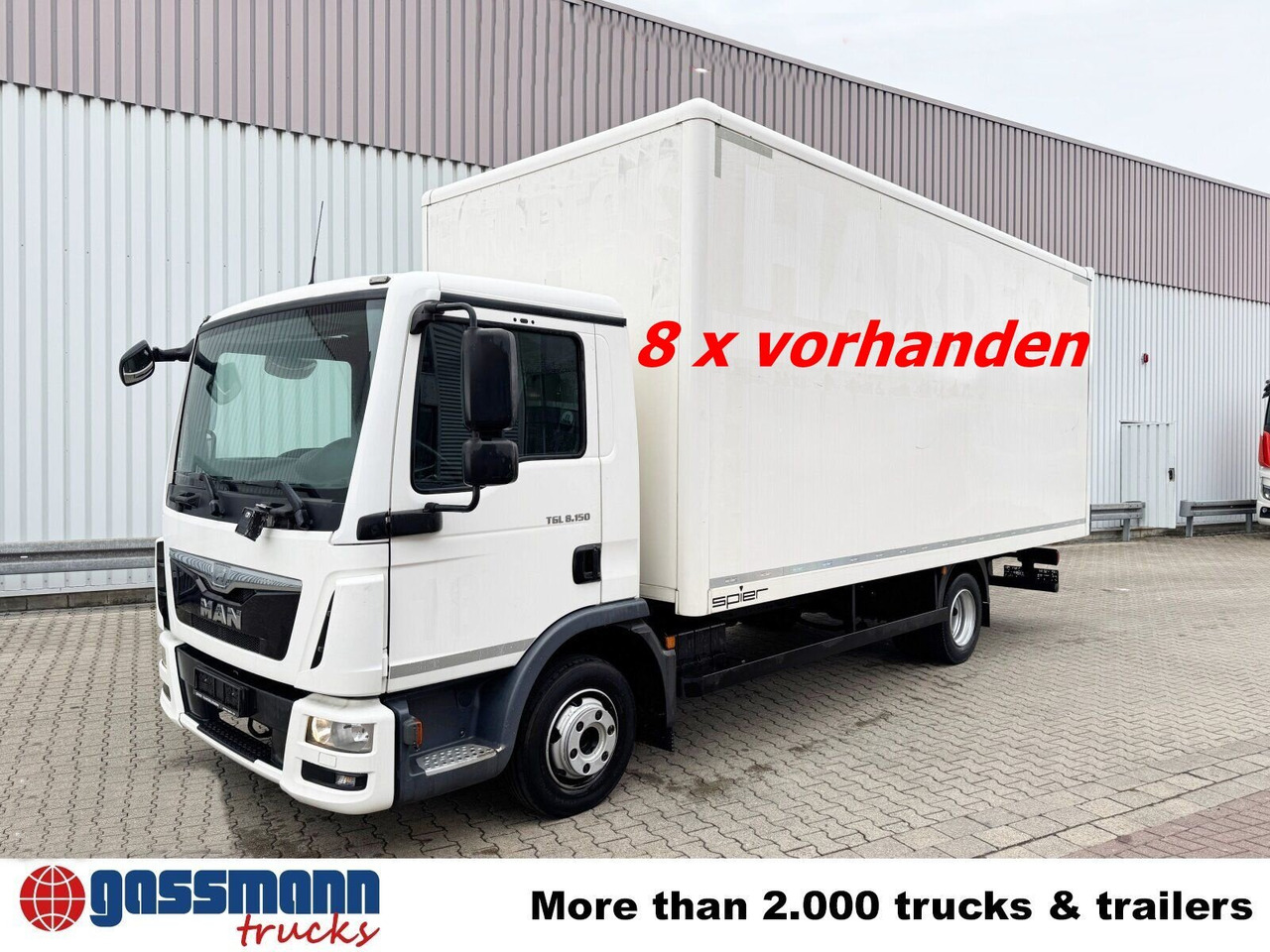 MAN TGL 8.150/180 4x2 BL TGL 8.150/180 4x2 BL, Möbelkoffer mit Rolltor - Camión caja cerrada: foto 1 MAN TGL 8.150/180 4x2 BL TGL 8.150/180 4x2 BL, Möbelkoffer mit Rolltor - Camión caja cerrada: foto 1