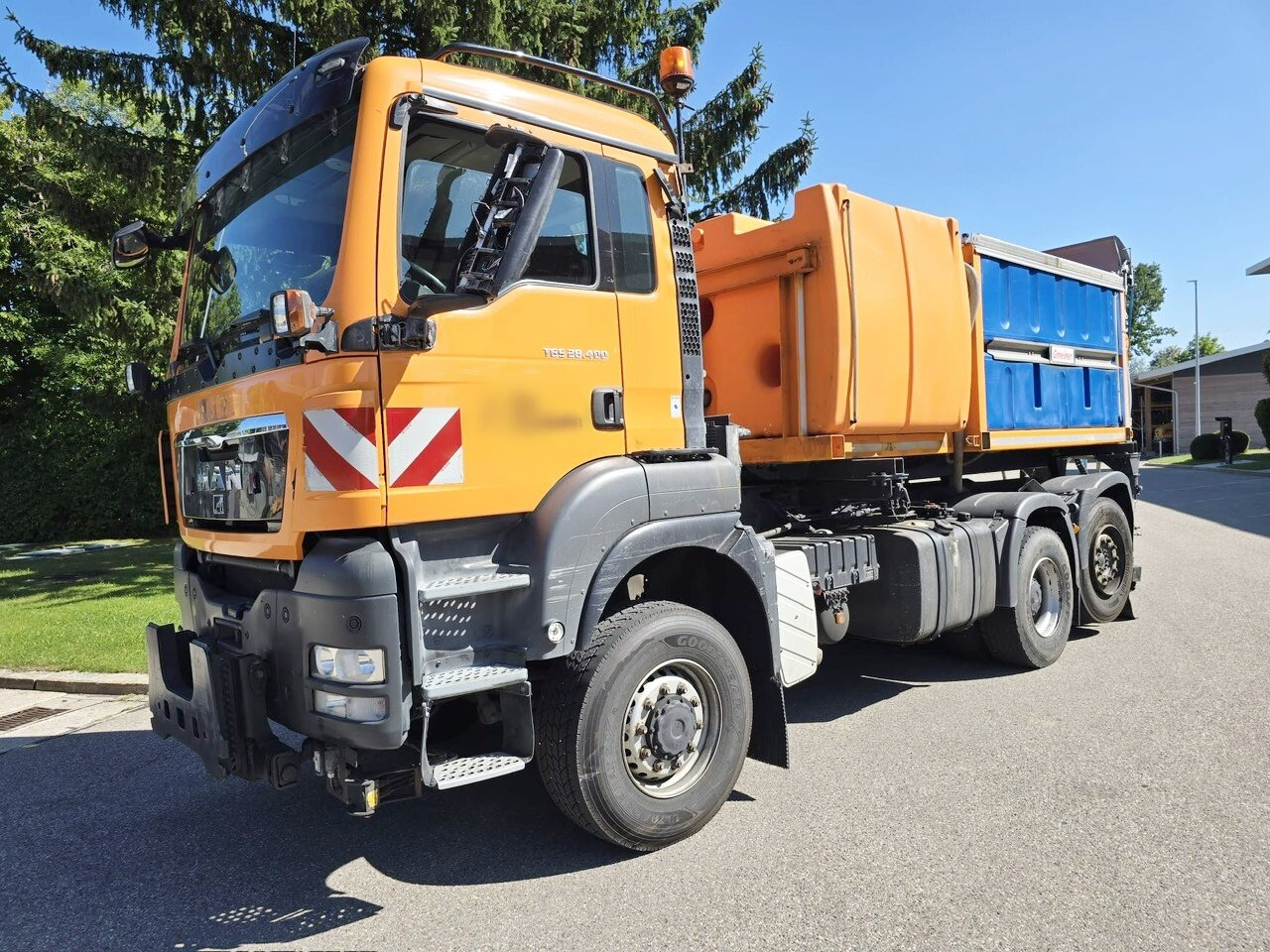 Camión volquete MAN TGS 28.400 6x4-4 BL TGS 28.400 6x4-4 BL, EEV, Lenk-/Liftachse, Wechselsystem Kipper/Salzsteuer: foto 8