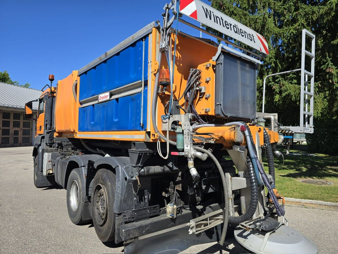 Camión volquete MAN TGS 28.400 6x4-4 BL TGS 28.400 6x4-4 BL, EEV, Lenk-/Liftachse, Wechselsystem Kipper/Salzsteuer: foto 10