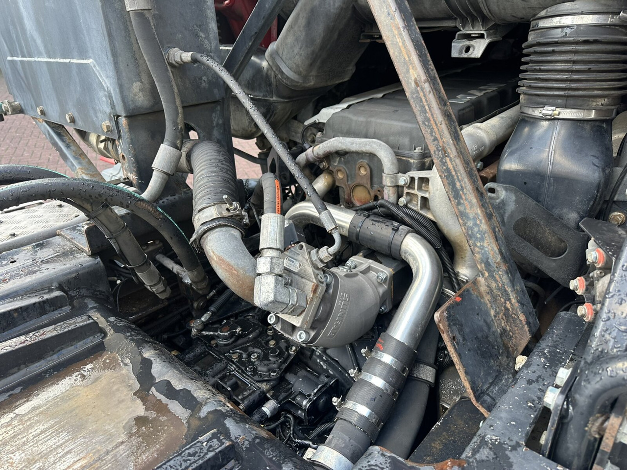 MAN TGS 35.480 8X4 BL TGS 35.400 8x4 BL, Schub-Knick bis 6,5m Container - Camión multibasculante: foto 5 MAN TGS 35.480 8X4 BL TGS 35.400 8x4 BL, Schub-Knick bis 6,5m Container - Camión multibasculante: foto 5