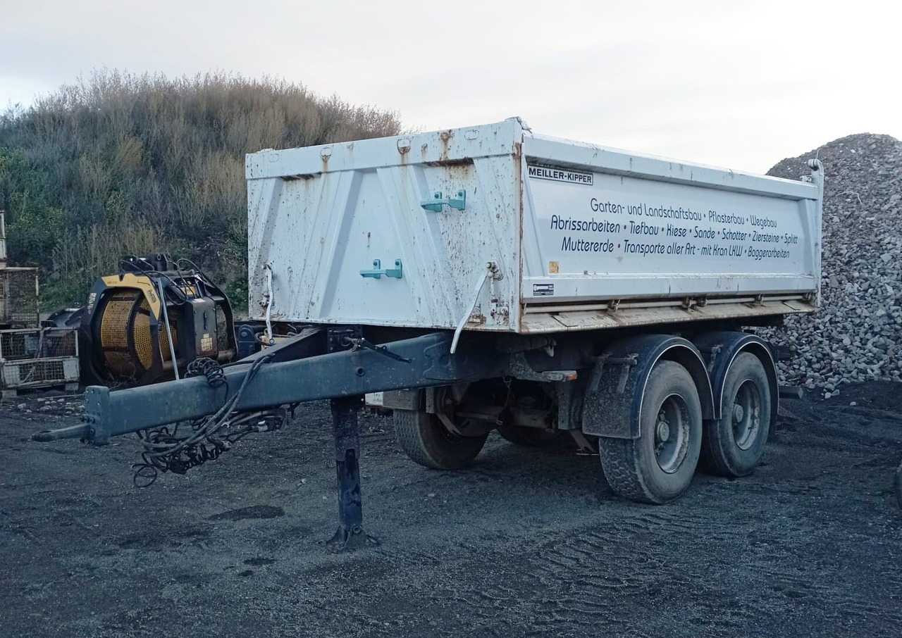 Meiller MZDA 18/21 MZDA 18/21, Stahlbordwände, ca. 11m³ - Remolque volquete: foto 1 Meiller MZDA 18/21 MZDA 18/21, Stahlbordwände, ca. 11m³ - Remolque volquete: foto 1
