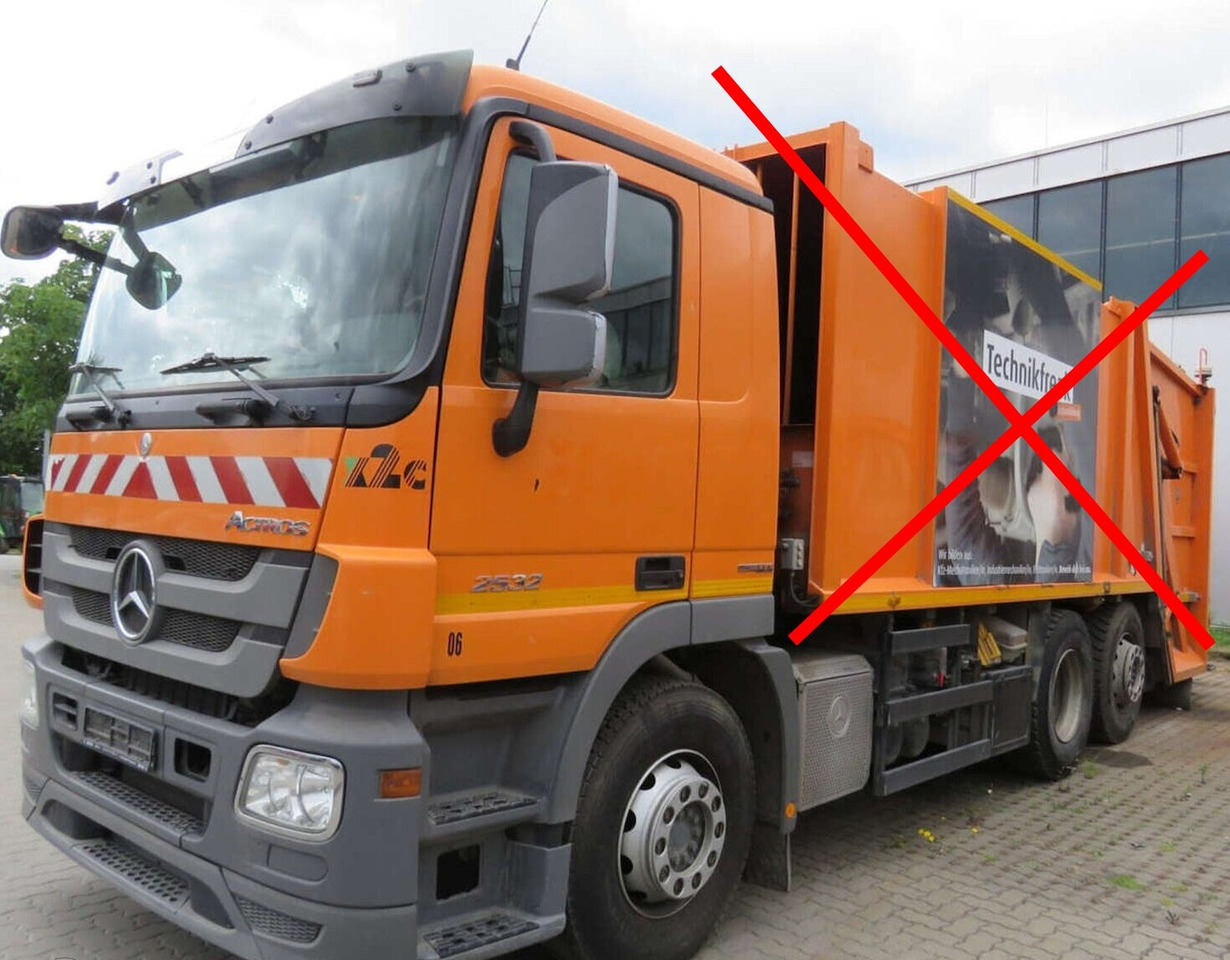 Mercedes-Benz Actros 2532 L 6x2 Actros 2532/41 L 6x2, EEV, Lenkachse - Camión chasis: foto 1 Mercedes-Benz Actros 2532 L 6x2 Actros 2532/41 L 6x2, EEV, Lenkachse - Camión chasis: foto 1