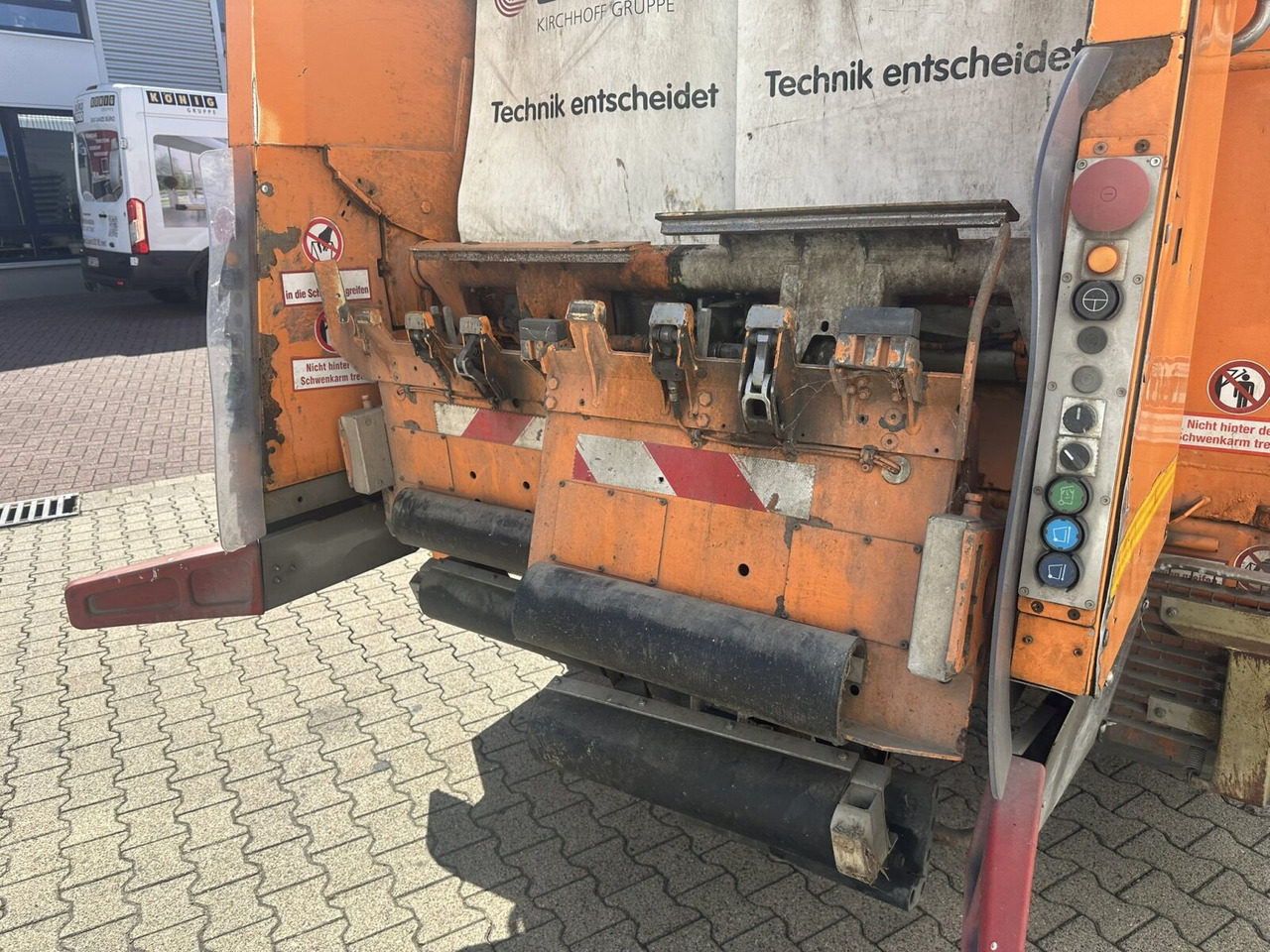 Camión de basura para transporte de basura Mercedes-Benz Actros 2532 L 6x2 Actros 2532/41 L 6x2, EEV, Lenkachse, Haller X2C M21, Zöller-Schüttung: foto 14