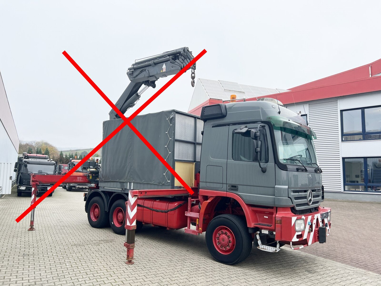 Camión chasis Mercedes-Benz Actros 3346 AK 6x6 Actros 3346 AK 6x6: foto 7