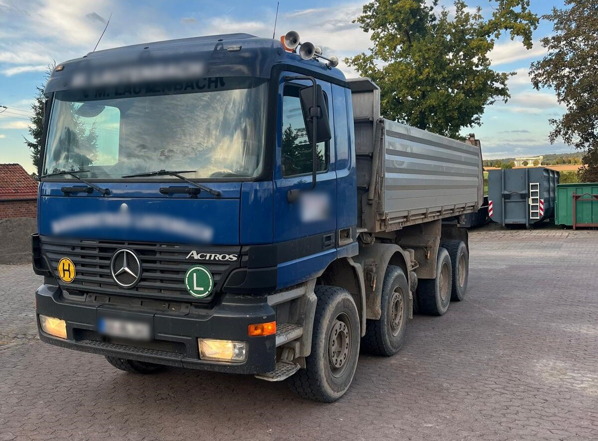 Mercedes-Benz Actros 4140 8x4/4 Actros 4140 8x4/4, Alu-Bordwände - Camión volquete: foto 1 Mercedes-Benz Actros 4140 8x4/4 Actros 4140 8x4/4, Alu-Bordwände - Camión volquete: foto 1