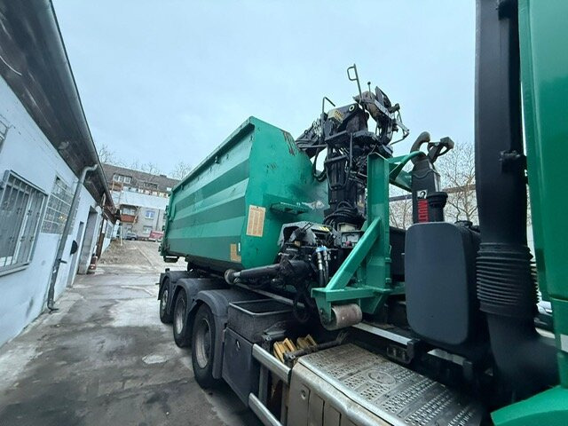 Mercedes-Benz Arocs 3240 L 8x4 ENA Arocs 3240 L 8x4 ENA, Lenk-/Liftachse, Navi, Hiab Abrollkipper - Camión multibasculante: foto 3 Mercedes-Benz Arocs 3240 L 8x4 ENA Arocs 3240 L 8x4 ENA, Lenk-/Liftachse, Navi, Hiab Abrollkipper - Camión multibasculante: foto 3