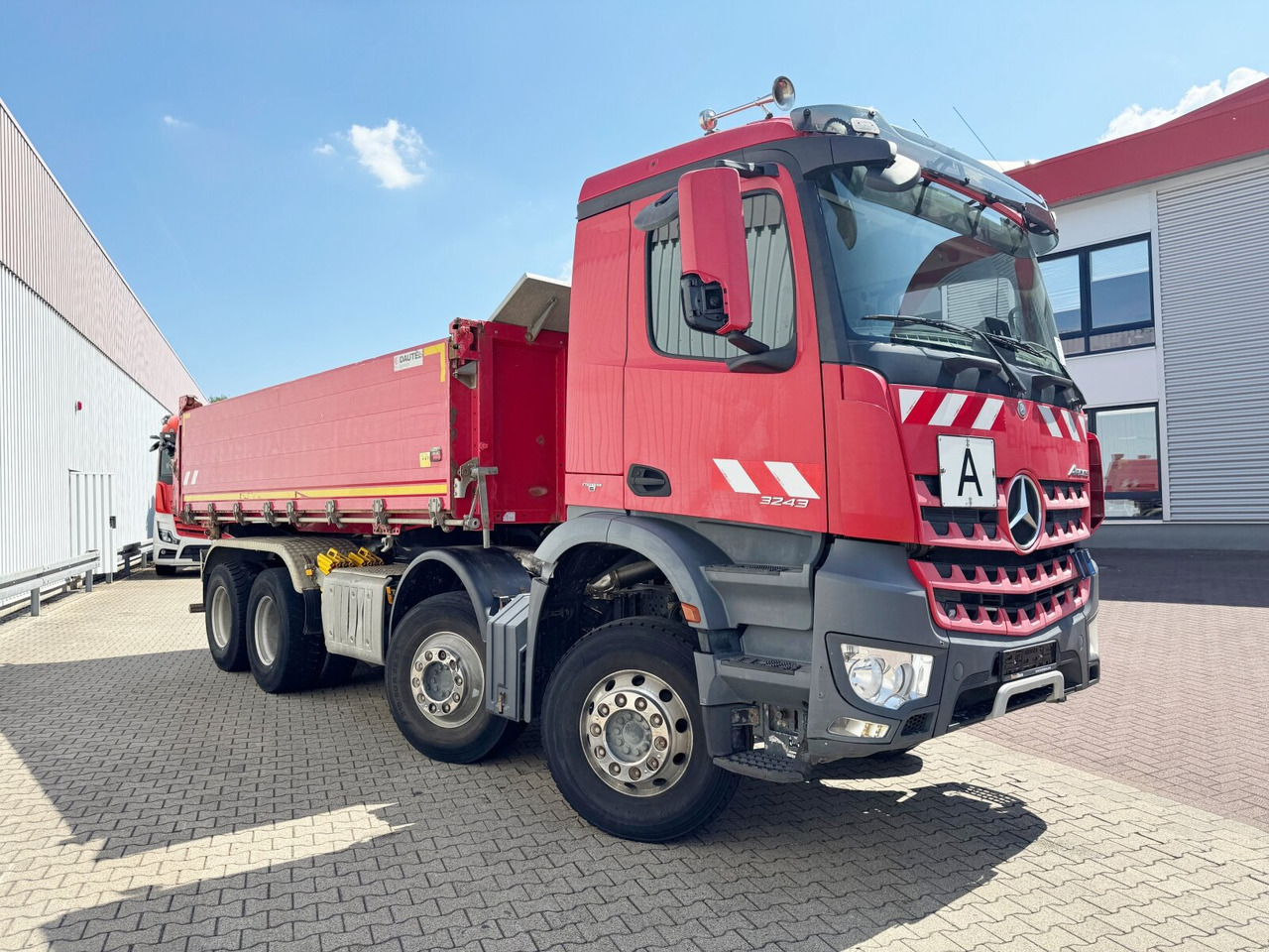 Leasing de Mercedes-Benz Arocs 3243 K 8x4/4 Arocs 3243 K 8x4/4, Alu-Bordwände Mercedes-Benz Arocs 3243 K 8x4/4 Arocs 3243 K 8x4/4, Alu-Bordwände: foto 9