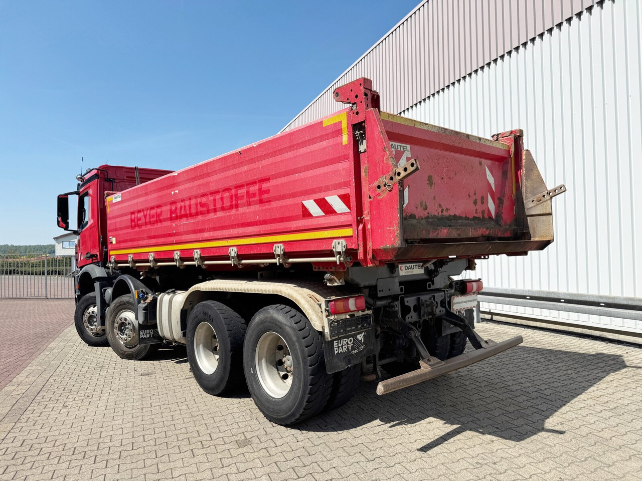 Leasing de Mercedes-Benz Arocs 3243 K 8x4/4 Arocs 3243 K 8x4/4, Alu-Bordwände Mercedes-Benz Arocs 3243 K 8x4/4 Arocs 3243 K 8x4/4, Alu-Bordwände: foto 12