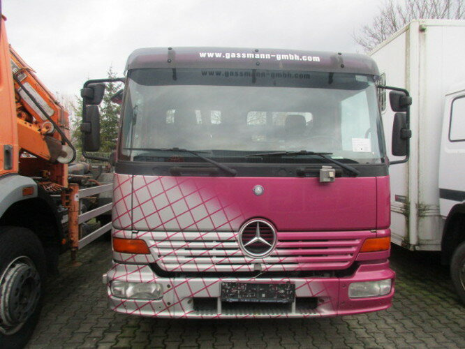 Camión portavehículos Mercedes-Benz Atego 817L 4x2 Atego 817L   4x2, Autotransporter,  2x VORHANDEN!: foto 9