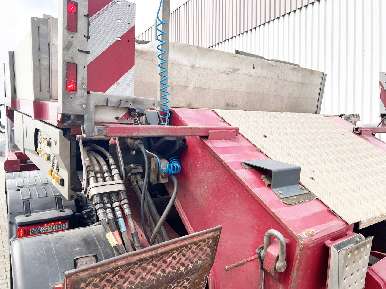 Semirremolque góndola rebajadas para transporte de equipos pesados Nooteboom Euro-64-13 Euro-64-13, Jeepdolly, Tiefbett, Verbr. auf 3,2m, hydr. Lenkung: foto 7