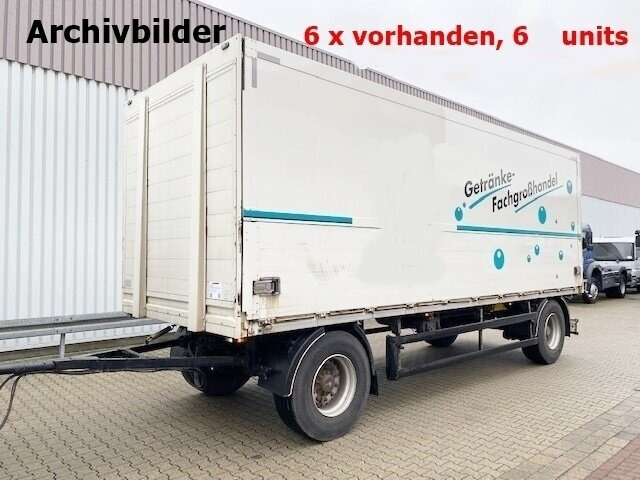 Orten PRASQ 18 Getränkeanhänger PRASQ 18 Getränkeanhänger, Stapleraufnahme, 6 x Vorhanden! - Remolque caja cerrada: foto 1 Orten PRASQ 18 Getränkeanhänger PRASQ 18 Getränkeanhänger, Stapleraufnahme, 6 x Vorhanden! - Remolque caja cerrada: foto 1