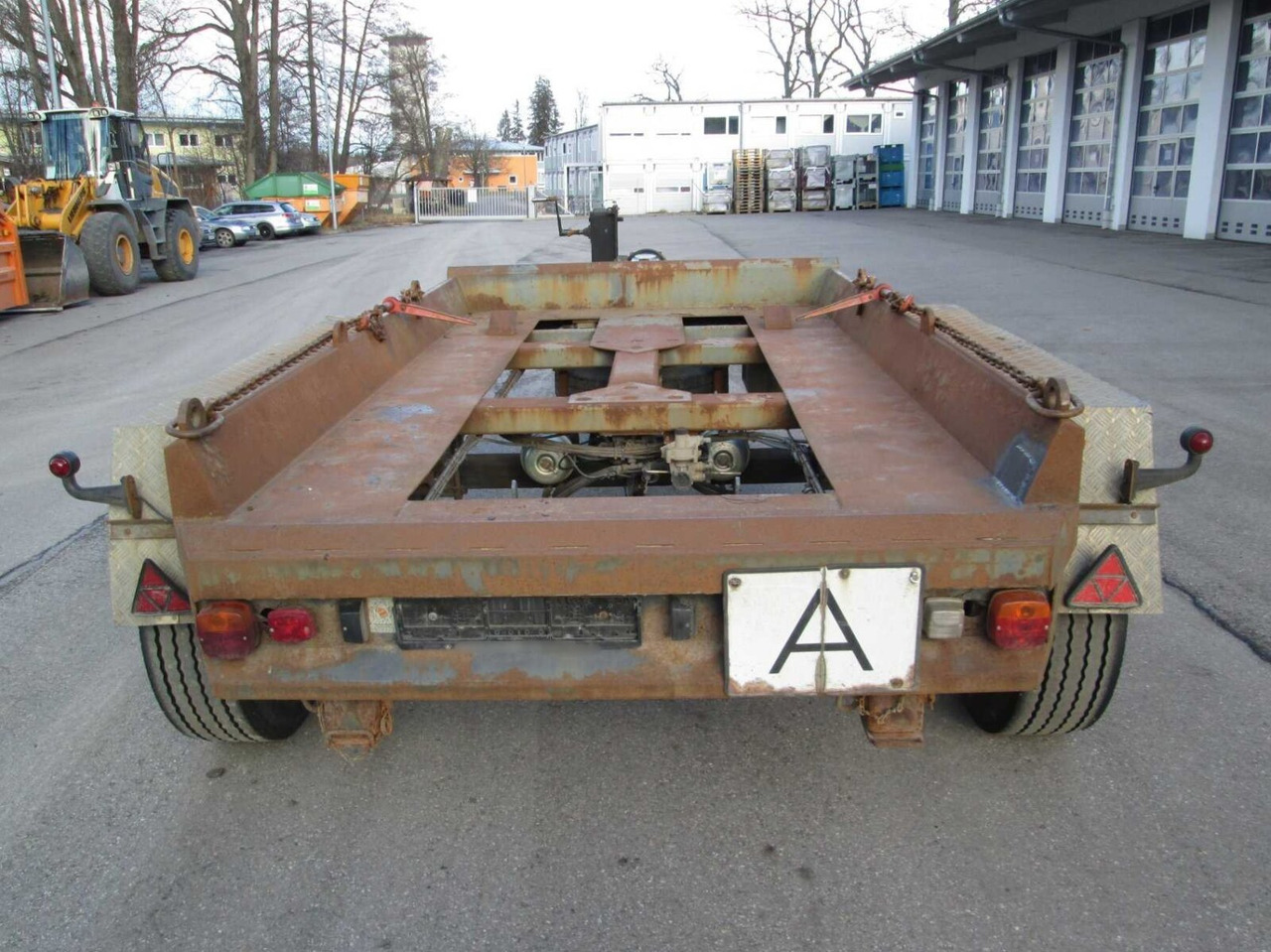 Remolque HKM A 13,5 EB A 13,3 EB, Absetzanhänger: foto 9