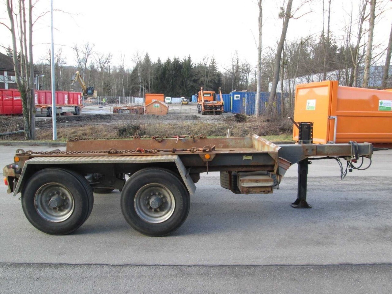 Remolque HKM A 13,5 EB A 13,3 EB, Absetzanhänger: foto 6