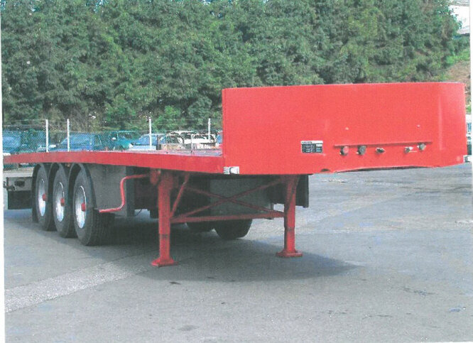 SAnh DL 1 TONHOFER DL1 Plattform-Auflieger - Semirremolque plataforma/ Caja abierta: foto 1 SAnh DL 1 TONHOFER DL1 Plattform-Auflieger - Semirremolque plataforma/ Caja abierta: foto 1