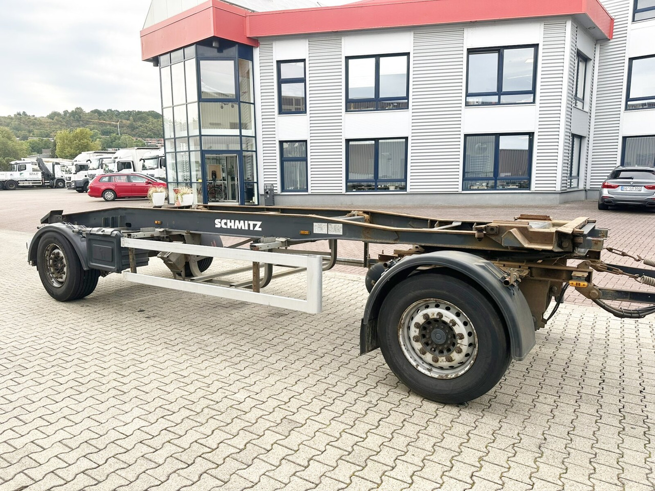 Remolque multilift/ Portacontenedores de cadenas Schmitz Cargobull ACF 18 S ACF 18 S Schlittenabroller: foto 10