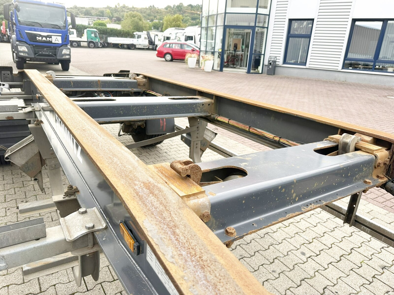 Remolque multilift/ Portacontenedores de cadenas Schmitz Cargobull ACF 18 S ACF 18 S Schlittenabroller: foto 14