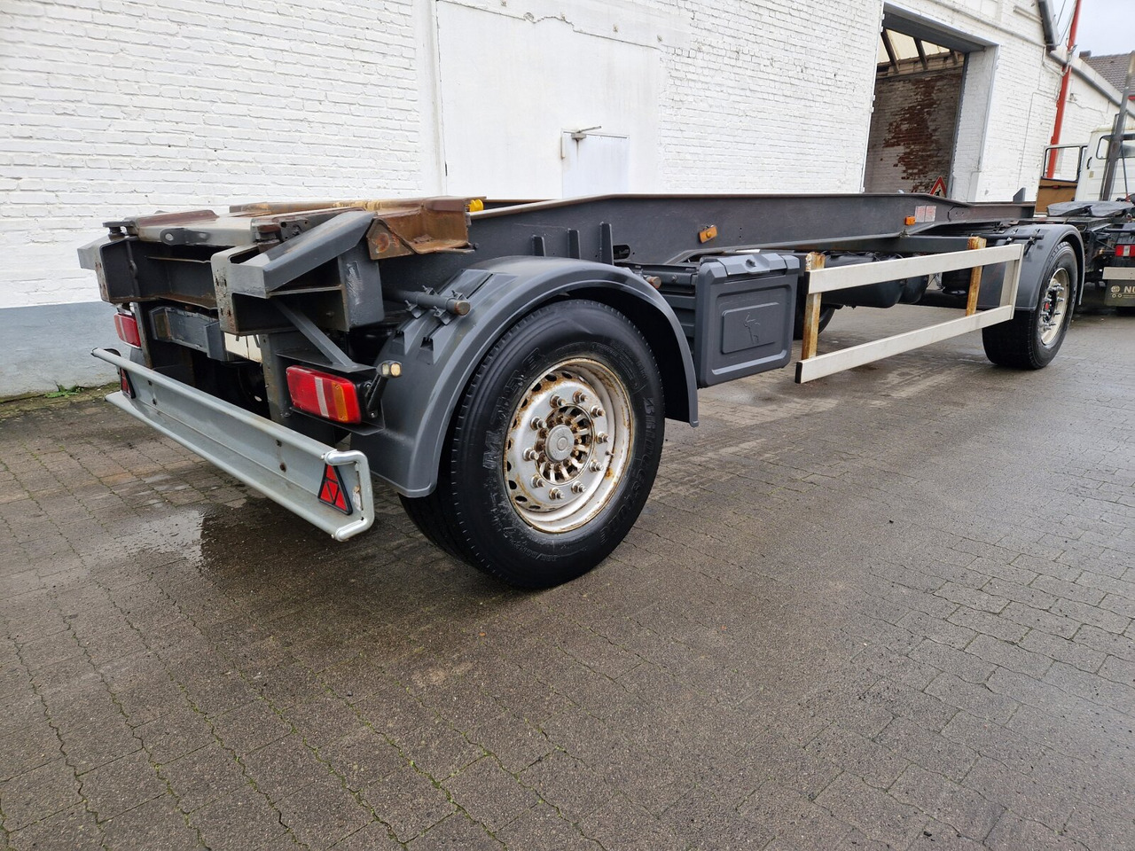 Schmitz Cargobull ACF 18 S ACF 18 S, Schlittenabroller bis 7 m Beh. - Remolque multilift/ Portacontenedores de cadenas: foto 4 Schmitz Cargobull ACF 18 S ACF 18 S, Schlittenabroller bis 7 m Beh. - Remolque multilift/ Portacontenedores de cadenas: foto 4