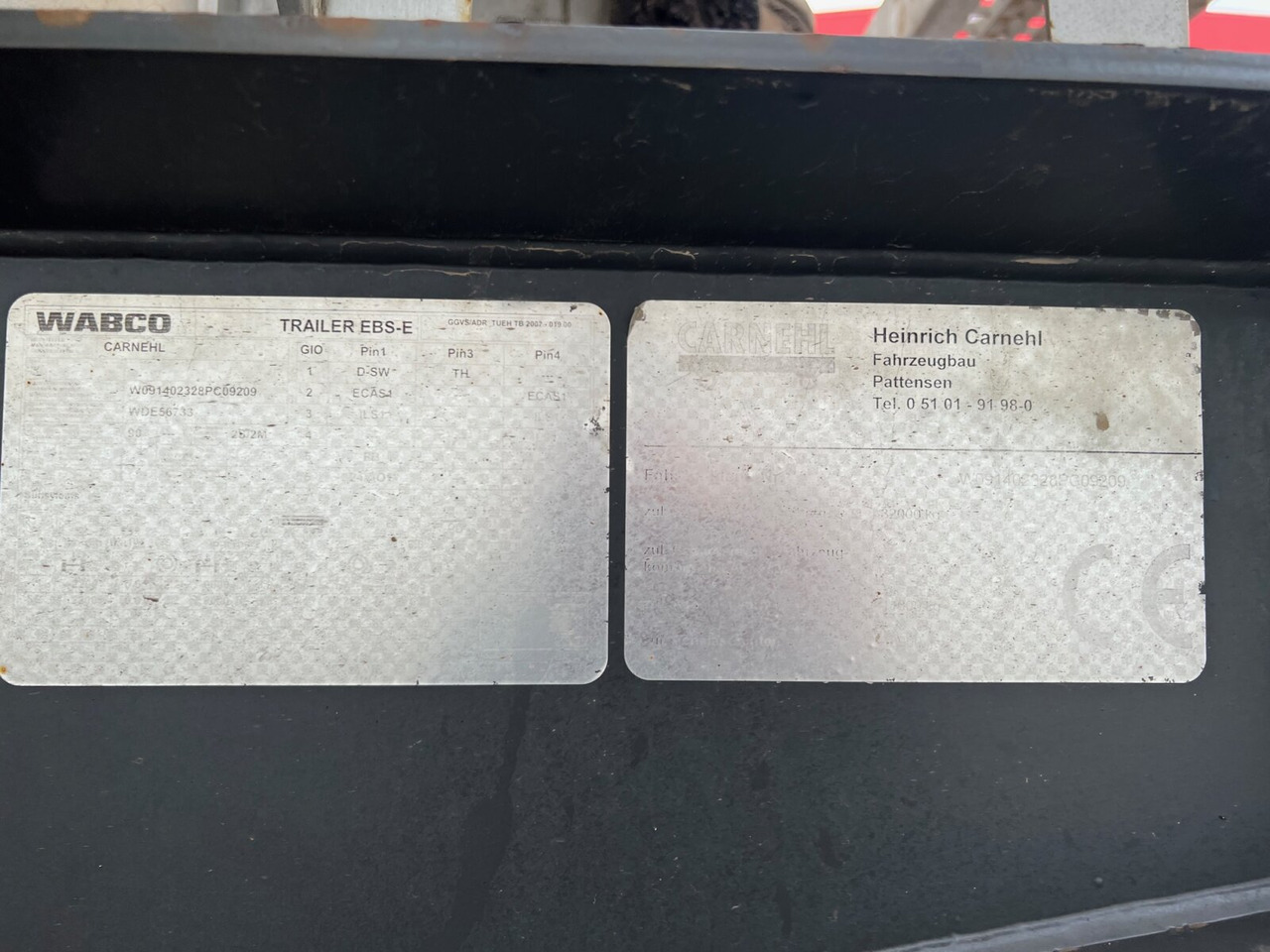 Carnehl CHKS32/2HG CHKS32/2HG, Stahlmulde ca. 23m³, Liftachse - Semirremolque: foto 4 Carnehl CHKS32/2HG CHKS32/2HG, Stahlmulde ca. 23m³, Liftachse - Semirremolque: foto 4