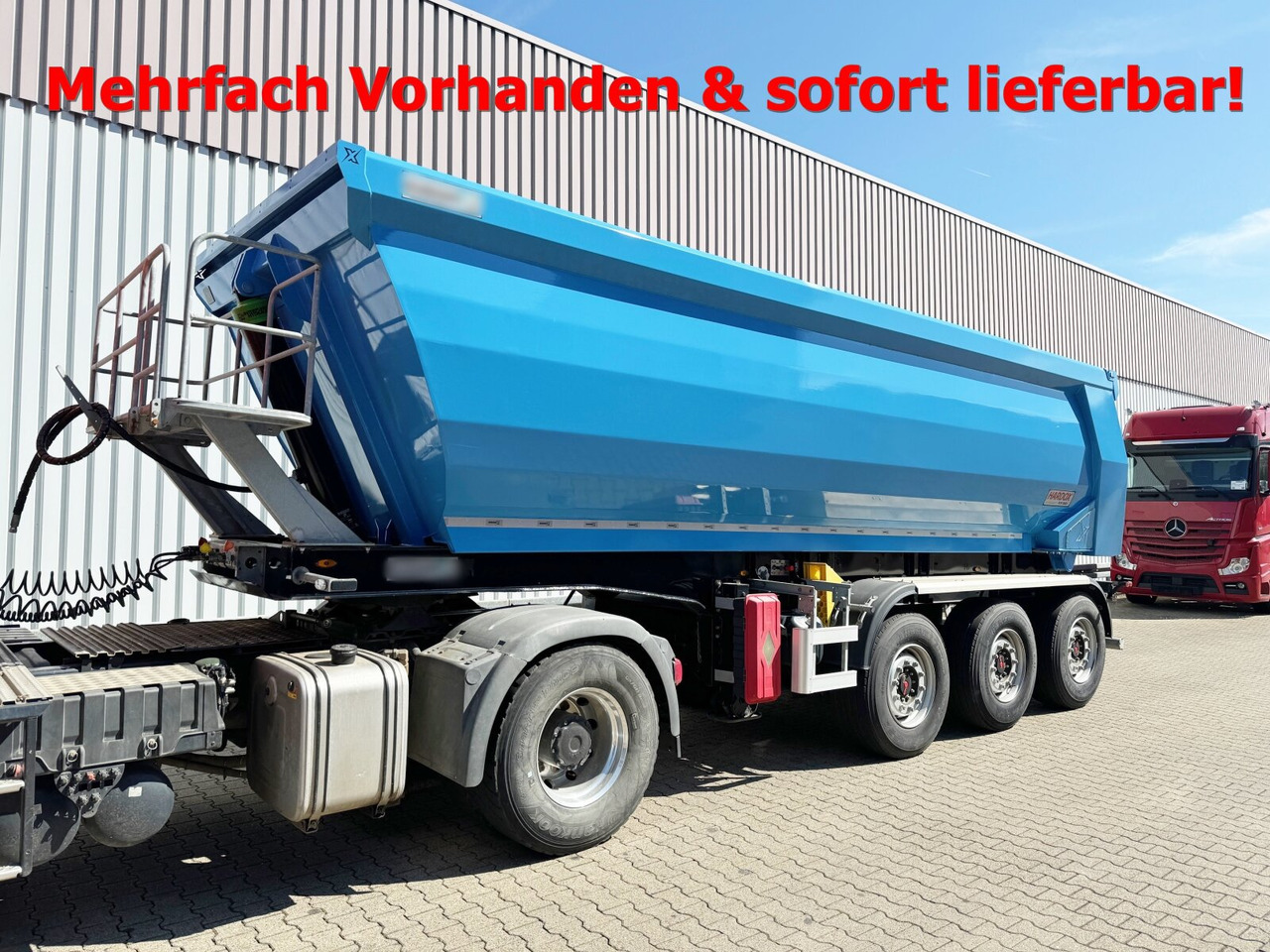 Euro ATM 24 Euro ATM 24, HARDOX Stahlmulde ca. 24m³, Liftachse - Semirremolque: foto 1 Euro ATM 24 Euro ATM 24, HARDOX Stahlmulde ca. 24m³, Liftachse - Semirremolque: foto 1