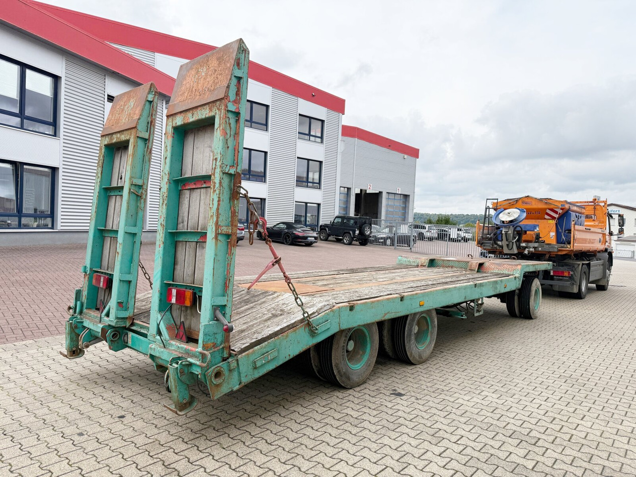 Remolque góndola rebajadas para transporte de equipos pesados TA 30 TA 30, hydr. Rampen: foto 8 Remolque góndola rebajadas para transporte de equipos pesados TA 30 TA 30, hydr. Rampen: foto 8