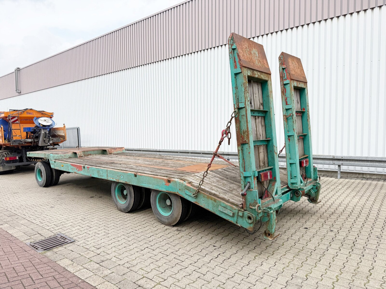 Remolque góndola rebajadas para transporte de equipos pesados TA 30 TA 30, hydr. Rampen: foto 6 Remolque góndola rebajadas para transporte de equipos pesados TA 30 TA 30, hydr. Rampen: foto 6