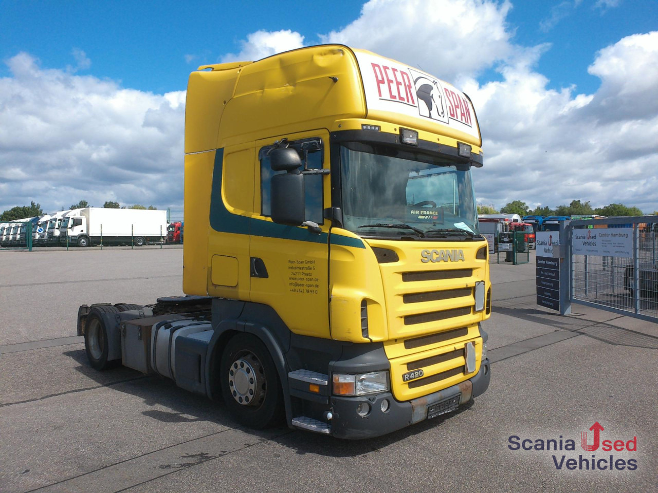 SCANIA R 420 LA4x2MEB Volumen MEGA Jumbo Vollluft - Cabeza tractora: foto 1 SCANIA R 420 LA4x2MEB Volumen MEGA Jumbo Vollluft - Cabeza tractora: foto 1