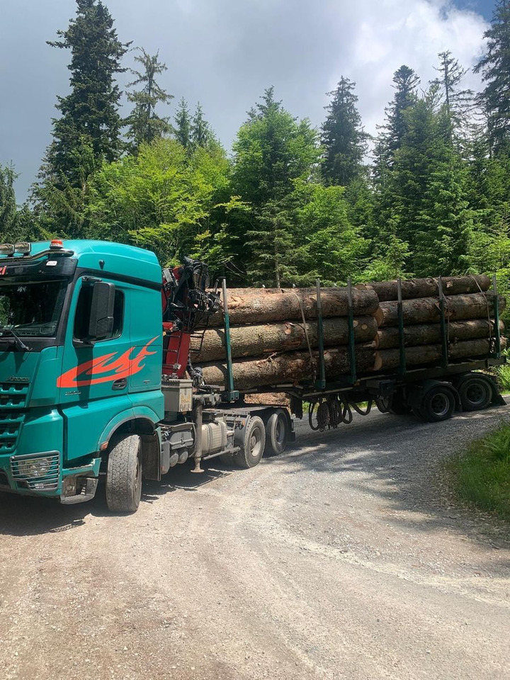 Mercedes-Benz Arocs 2663 6x4 mit Epsilon S260Z Langholzkran - Cabeza tractora: foto 3 Mercedes-Benz Arocs 2663 6x4 mit Epsilon S260Z Langholzkran - Cabeza tractora: foto 3