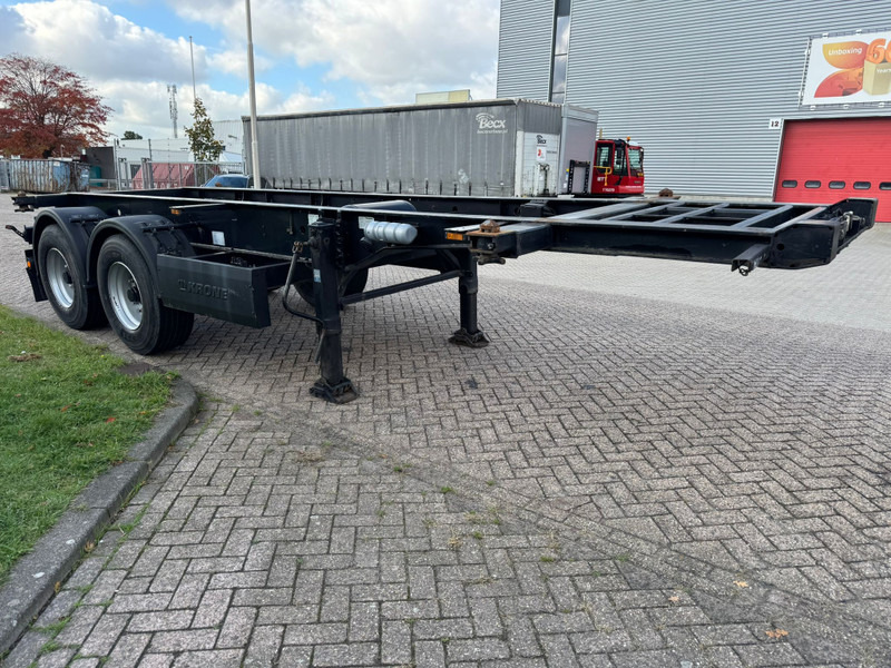 Krone 2-Axle / 20 FT Chassis / BPW / TUV: 2-2026 / Belgium Trailer - Semirremolque portacontenedore/ Intercambiable: foto 4 Krone 2-Axle / 20 FT Chassis / BPW / TUV: 2-2026 / Belgium Trailer - Semirremolque portacontenedore/ Intercambiable: foto 4