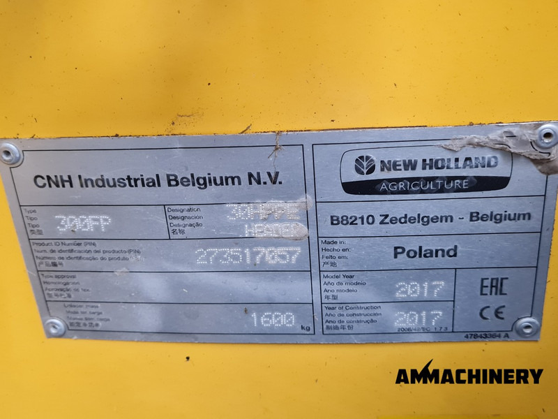 Accesorios para cosechadoras de forraje New Holland 300FP pick-up: foto 11