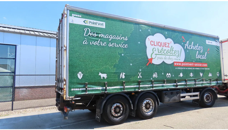 Lecitrailer 27000 kg! Liftaxel, 3 axel BPW, Edscha - Remolque con toldo: foto 4 Lecitrailer 27000 kg! Liftaxel, 3 axel BPW, Edscha - Remolque con toldo: foto 4