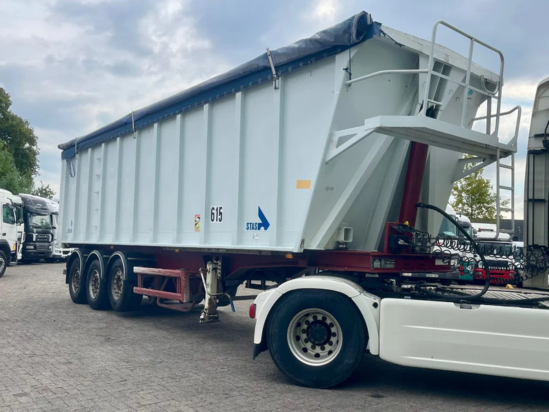 Stas TOP CONDITION 48m3, disc breaks, AIR SUSP, SAF AXLES! - Semirremolque volquete: foto 1 Stas TOP CONDITION 48m3, disc breaks, AIR SUSP, SAF AXLES! - Semirremolque volquete: foto 1