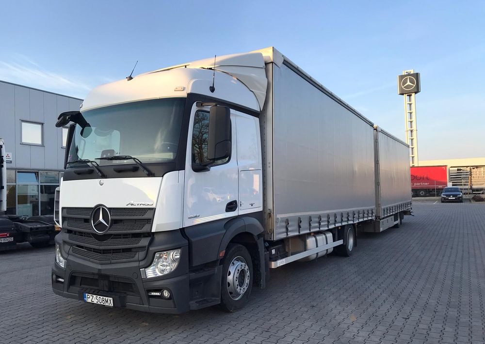 Mercedes-Benz Actros 1830 LnR - Camión lona: foto 1 Mercedes-Benz Actros 1830 LnR - Camión lona: foto 1