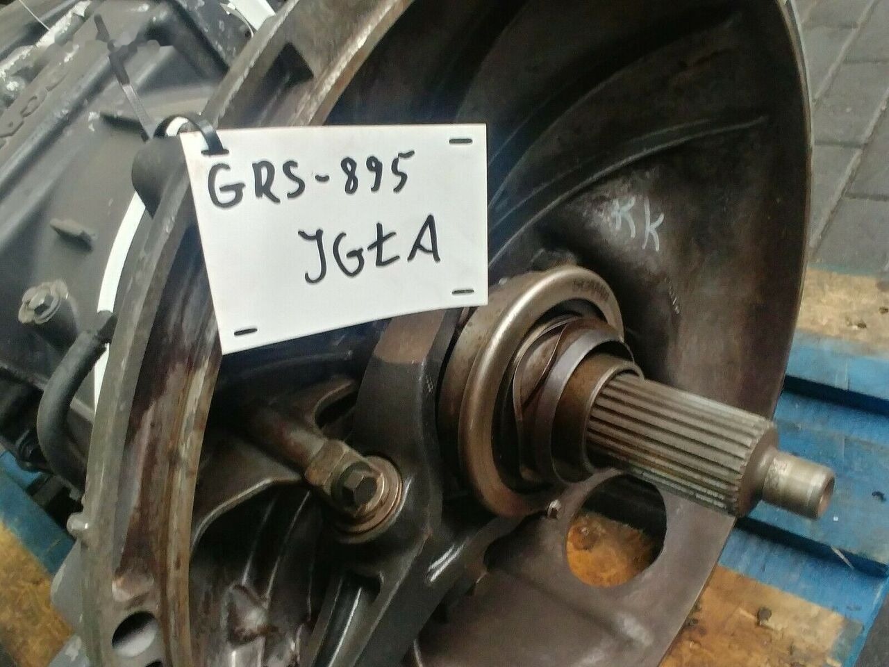 Caja de cambios para Camión Scania GRS895 MINT CONDITION   Scania truck: foto 6