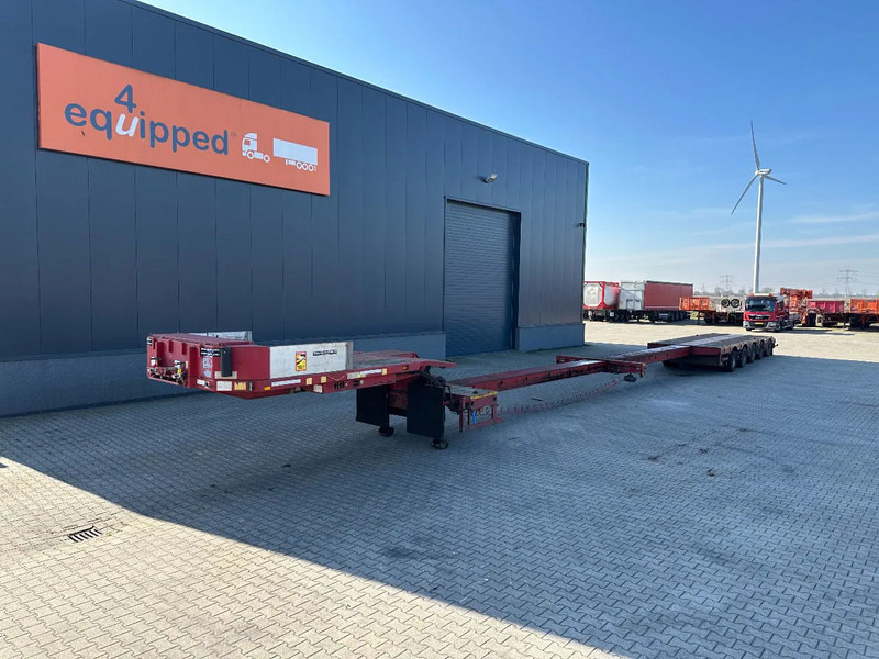 Broshuis 5ABSD-68/2, FIVE AXLE HYDRAULIC STEERED / 2x EXTENDABLE (27m) / SEMI LOW LOADER - Semirremolque góndola rebajadas: foto 2 Broshuis 5ABSD-68/2, FIVE AXLE HYDRAULIC STEERED / 2x EXTENDABLE (27m) / SEMI LOW LOADER - Semirremolque góndola rebajadas: foto 2