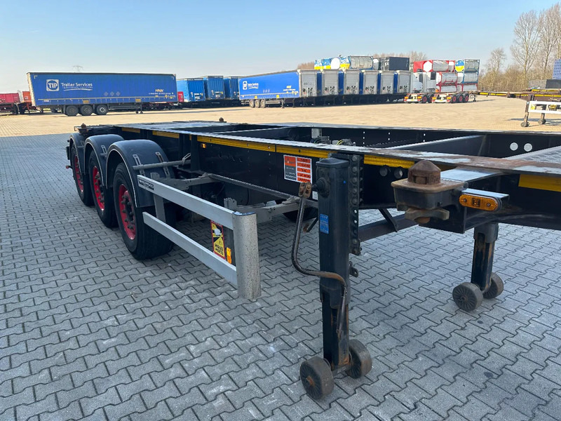 Semirremolque portacontenedore/ Intercambiable Burg 20FT / 20FT SWAP ADR (EX/II, EX/III, FL, AT) Chassis, 3.690kg, SAF INTRADISC, 2x Liftaxle, NL-chassis: foto 14