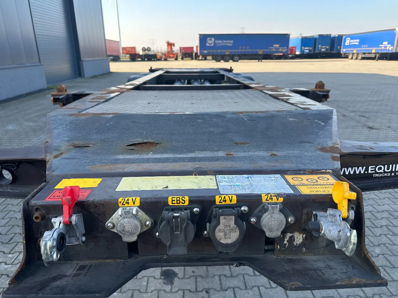 Semirremolque portacontenedore/ Intercambiable Burg 20FT / 20FT SWAP ADR (EX/II, EX/III, FL, AT) Chassis, 3.690kg, SAF INTRADISC, 2x Liftaxle, NL-chassis: foto 13