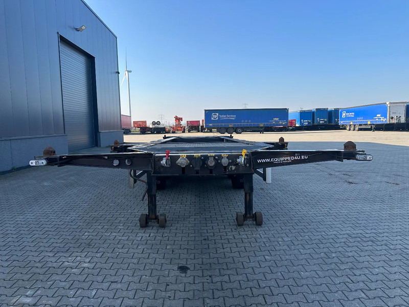 Semirremolque portacontenedore/ Intercambiable Burg 20FT / 20FT SWAP ADR (EX/II, EX/III, FL, AT) Chassis, 3.690kg, SAF INTRADISC, 2x Liftaxle, NL-chassis: foto 6