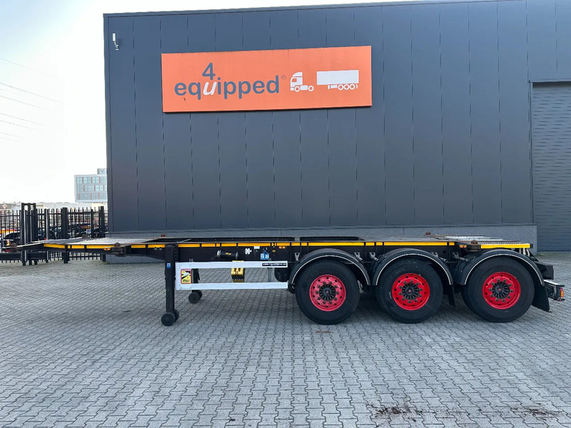 Burg 20FT + 20FT SWAP ADR (EX/II, EX/III, FL, AT) Chassis, empty weight: 3.690kg, SAF INTRADISC, 2x Liftaxle, NL-chassis, APK/ADR: 08 - Semirremolque portacontenedore/ Intercambiable: foto 2 Burg 20FT + 20FT SWAP ADR (EX/II, EX/III, FL, AT) Chassis, empty weight: 3.690kg, SAF INTRADISC, 2x Liftaxle, NL-chassis, APK/ADR: 08 - Semirremolque portacontenedore/ Intercambiable: foto 2