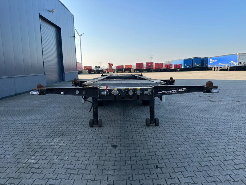Burg 20FT + 20FT SWAP ADR (EX/II, EX/III, FL, AT) Chassis, empty weight: 3.690kg, SAF INTRADISC, 2x Liftaxle, NL-chassis - Semirremolque portacontenedore/ Intercambiable: foto 5 Burg 20FT + 20FT SWAP ADR (EX/II, EX/III, FL, AT) Chassis, empty weight: 3.690kg, SAF INTRADISC, 2x Liftaxle, NL-chassis - Semirremolque portacontenedore/ Intercambiable: foto 5