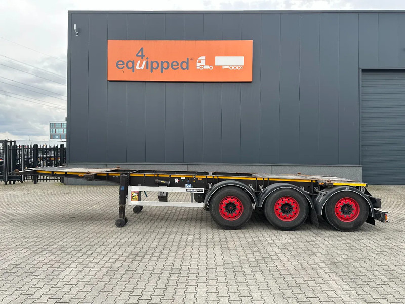 Burg 20FT / 20FT SWAP ADR, Leergewicht : 3.690kg, SAF INTRADISC, 2x Liftachse, NL, APK/ADR: 10-2025, 70% Reifen - Semirremolque portacontenedore/ Intercambiable: foto 3 Burg 20FT / 20FT SWAP ADR, Leergewicht : 3.690kg, SAF INTRADISC, 2x Liftachse, NL, APK/ADR: 10-2025, 70% Reifen - Semirremolque portacontenedore/ Intercambiable: foto 3