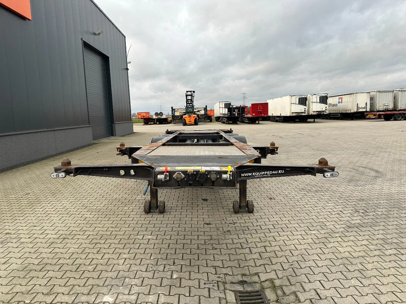 Burg 20FT ADR (EX/II, EX/III, FL, AT) Chassis, Empty weight : 3.690kg, SAF INTRADISC, 2x Liftaxle, NL-chassis - Semirremolque portacontenedore/ Intercambiable: foto 5 Burg 20FT ADR (EX/II, EX/III, FL, AT) Chassis, Empty weight : 3.690kg, SAF INTRADISC, 2x Liftaxle, NL-chassis - Semirremolque portacontenedore/ Intercambiable: foto 5