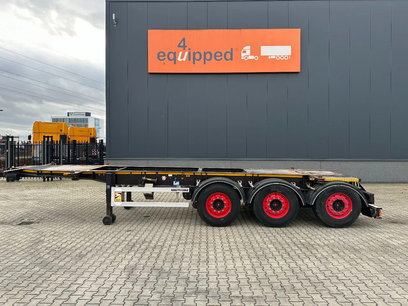 Burg 20FT ADR (EX/II, EX/III, FL, AT) Chassis, Empty weight : 3.690kg, SAF INTRADISC, 2x Liftaxle, NL-chassis - Semirremolque portacontenedore/ Intercambiable: foto 2 Burg 20FT ADR (EX/II, EX/III, FL, AT) Chassis, Empty weight : 3.690kg, SAF INTRADISC, 2x Liftaxle, NL-chassis - Semirremolque portacontenedore/ Intercambiable: foto 2