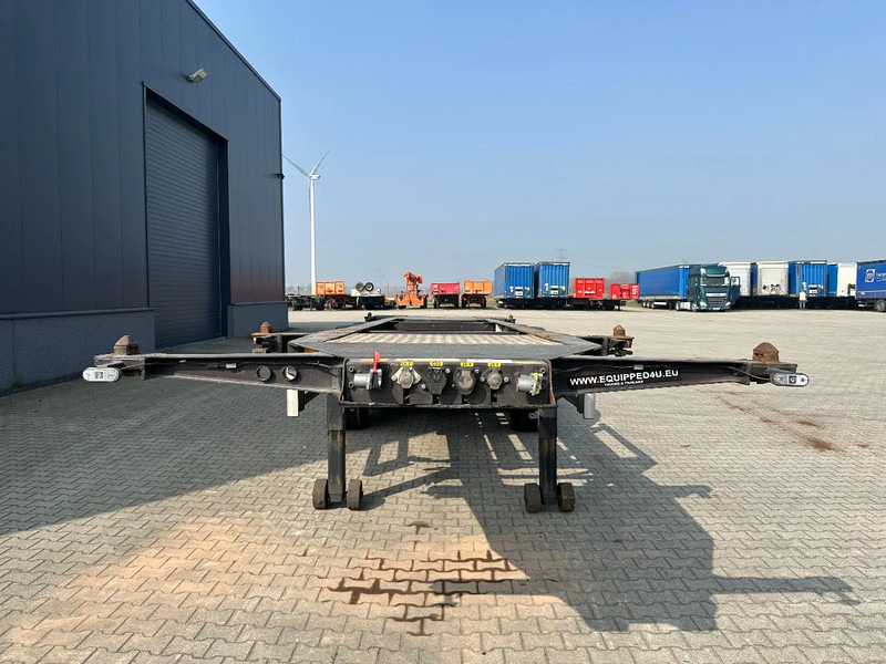Burg 20FT ADR (EX/II, EX/III, FL, AT) Chassis, Leergewicht : 3.690kg, SAF INTRADISC, 2x Liftachse, NL-Chassis, APK/ADR: 07-2025 - Semirremolque portacontenedore/ Intercambiable: foto 5 Burg 20FT ADR (EX/II, EX/III, FL, AT) Chassis, Leergewicht : 3.690kg, SAF INTRADISC, 2x Liftachse, NL-Chassis, APK/ADR: 07-2025 - Semirremolque portacontenedore/ Intercambiable: foto 5