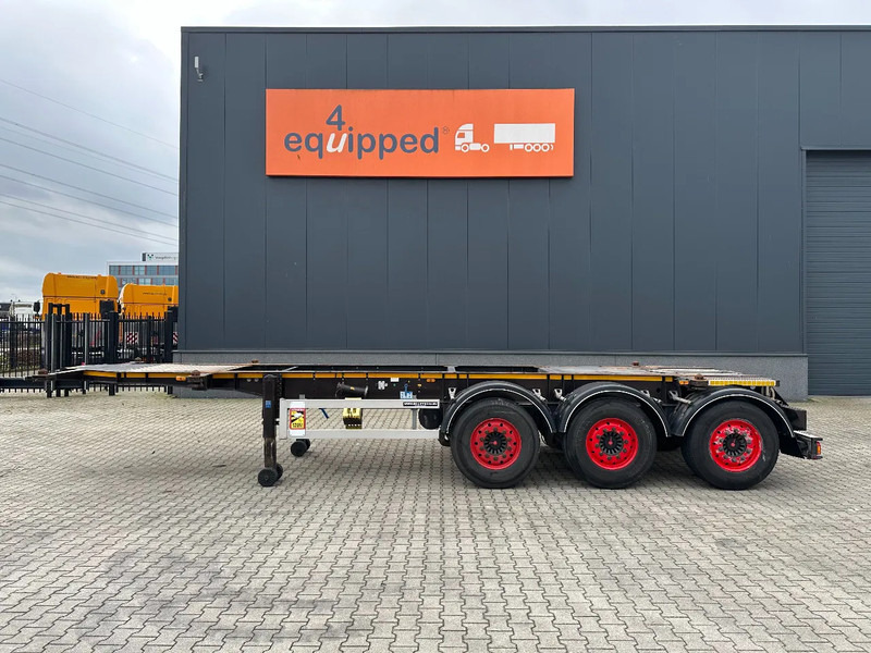 Burg 20FT ADR (EX/II, EX/III, FL, AT) Chassis, Leergewicht : 3.690kg, SAF INTRADISC, 2x Liftachse, NL-Chassis - Semirremolque portacontenedore/ Intercambiable: foto 2 Burg 20FT ADR (EX/II, EX/III, FL, AT) Chassis, Leergewicht : 3.690kg, SAF INTRADISC, 2x Liftachse, NL-Chassis - Semirremolque portacontenedore/ Intercambiable: foto 2