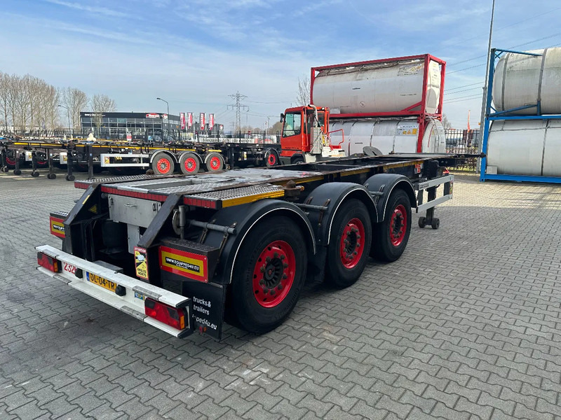 Burg 20FT ADR (EX/II, EX/III, FL, AT) Chassis, leeggewicht: 3.690kg, SAF INTRADISC, 2 liftassen, NL-chassis, APK:10-2025 - Semirremolque portacontenedore/ Intercambiable: foto 3 Burg 20FT ADR (EX/II, EX/III, FL, AT) Chassis, leeggewicht: 3.690kg, SAF INTRADISC, 2 liftassen, NL-chassis, APK:10-2025 - Semirremolque portacontenedore/ Intercambiable: foto 3