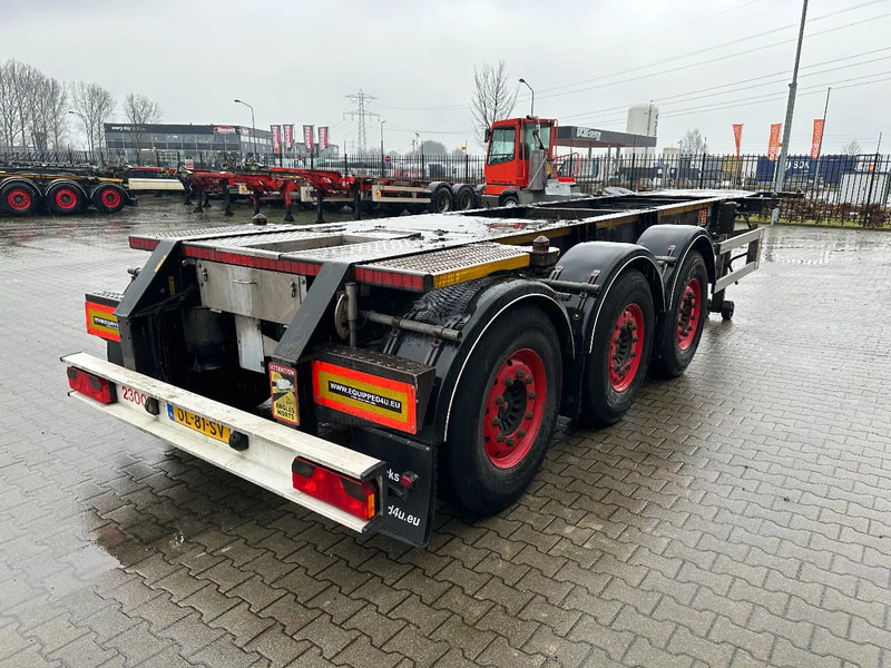 Burg 20FT ADR (EX/II, EX/III, FL, AT), Leergewicht: 3.690kg, SAF INTRADISC, 2x Liftachse, ALCOA, NL-Chassis, APK/ADR: 02-2026 - Semirremolque portacontenedore/ Intercambiable: foto 3 Burg 20FT ADR (EX/II, EX/III, FL, AT), Leergewicht: 3.690kg, SAF INTRADISC, 2x Liftachse, ALCOA, NL-Chassis, APK/ADR: 02-2026 - Semirremolque portacontenedore/ Intercambiable: foto 3